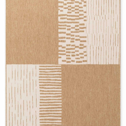 Juten vloerkleden - Ted Baker Haringey buitenkleed Acacia Jute Wit - Vloerkledenloods