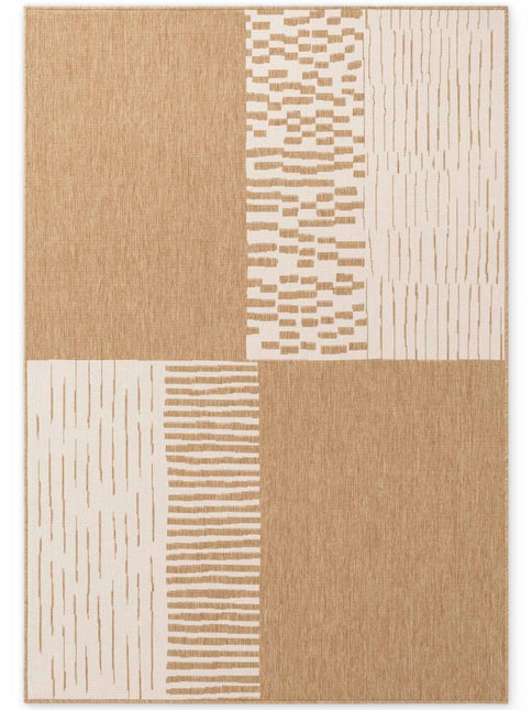 Juten vloerkleden - Ted Baker Haringey buitenkleed Acacia Jute Wit - Vloerkledenloods
