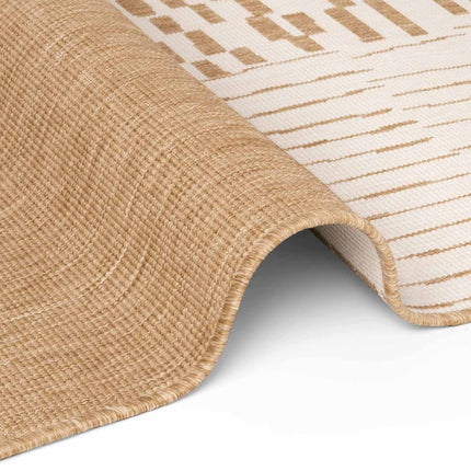 Juten vloerkleden - Ted Baker Haringey buitenkleed Acacia Jute Wit - Vloerkledenloods