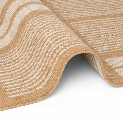Juten vloerkleden - Ted Baker Haringey buitenkleed Allington Jute Wit - Vloerkledenloods