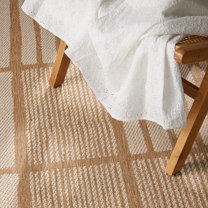 Juten vloerkleden - Ted Baker Haringey buitenkleed Allington Jute Wit - Vloerkledenloods