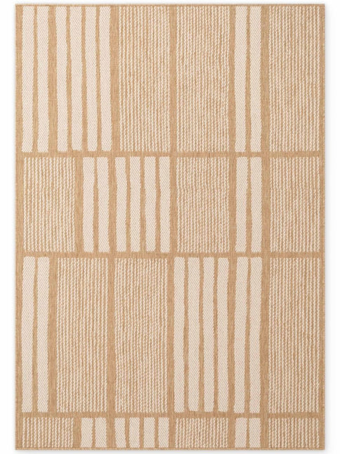 Juten vloerkleden - Ted Baker Haringey buitenkleed Allington Jute Wit - Vloerkledenloods