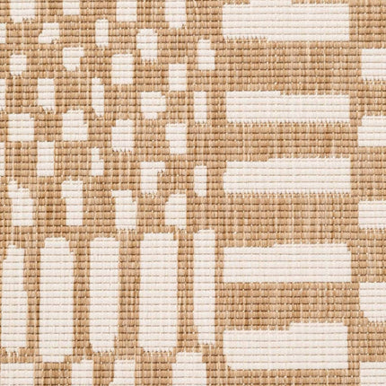 Juten vloerkleden - Ted Baker Haringey buitenkleed Barkham Jute Wit - Vloerkledenloods