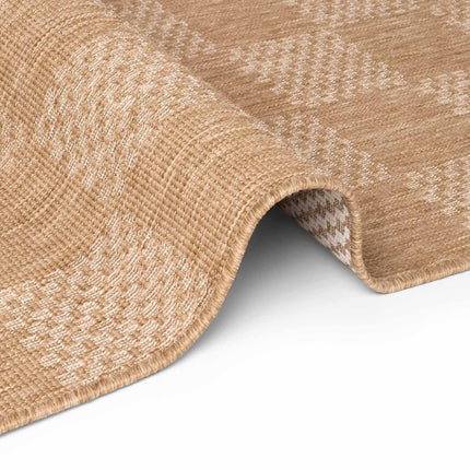 Juten vloerkleden - Ted Baker Haringey buitenkleed Dorothy Jute Wit - Vloerkledenloods