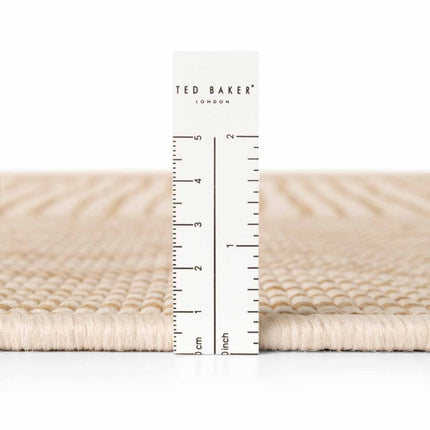 Juten vloerkleden - Ted Baker Haringey buitenkleed Nightingale Jute Wit - Vloerkledenloods