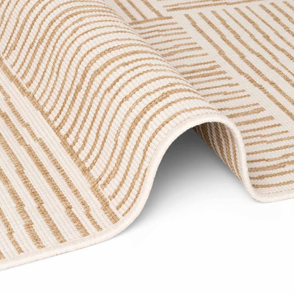 Juten vloerkleden - Ted Baker Haringey buitenkleed Nightingale Jute Wit - Vloerkledenloods
