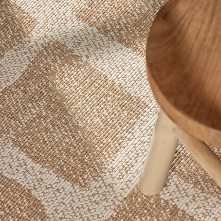 Juten vloerkleden - Ted Baker Haringey buitenkleed Ruskin Jute Wit - Vloerkledenloods