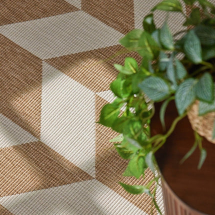 Juten vloerkleden - Ted Baker Haringey buitenkleed Terrick Jute Wit - Vloerkledenloods