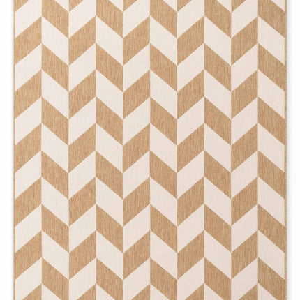 Juten vloerkleden - Ted Baker Haringey buitenkleed Terrick Jute Wit - Vloerkledenloods