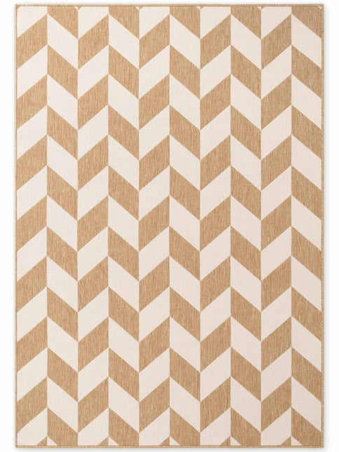 Juten vloerkleden - Ted Baker Haringey buitenkleed Terrick Jute Wit - Vloerkledenloods
