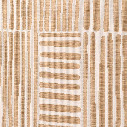 Juten vloerkleden - Ted Baker Haringey rond buitenkleed Bounds Jute Wit - Vloerkledenloods