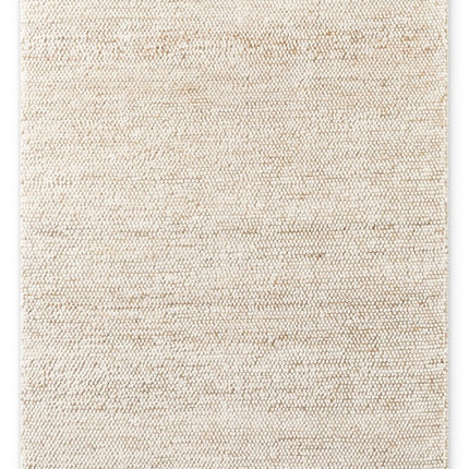 Juten vloerkleden - Villeroy & Boch 1770 wollen vloerkleed Peas Naturel Crème Beige - Vloerkledenloods