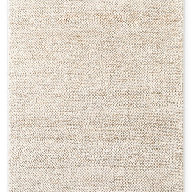 Juten vloerkleden - Villeroy & Boch 1770 wollen vloerkleed Peas Naturel Crème Beige - Vloerkledenloods