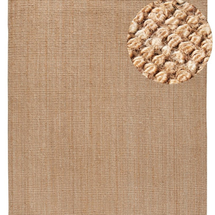 Juten vloerkleden - Villeroy & Boch 1791 jute vloerkleed Rosalie Naturel Goud - Vloerkledenloods