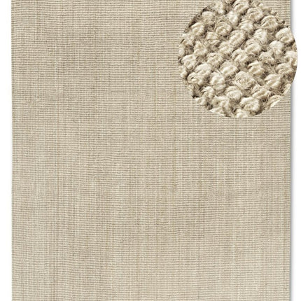 Juten vloerkleden - Villeroy & Boch 1791 jute vloerkleed Rosalie Naturel Wit - Vloerkledenloods