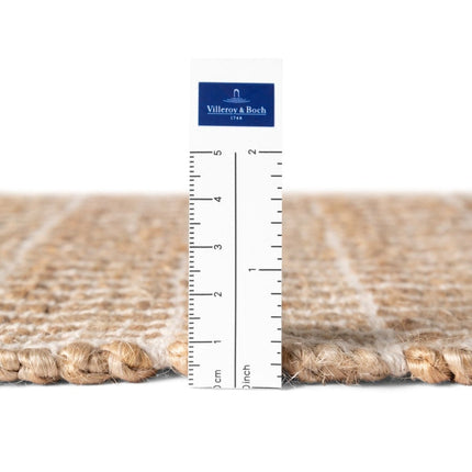 Juten vloerkleden - Villeroy & Boch 1829 jute vloerkleed Birka Naturel Goud - Vloerkledenloods