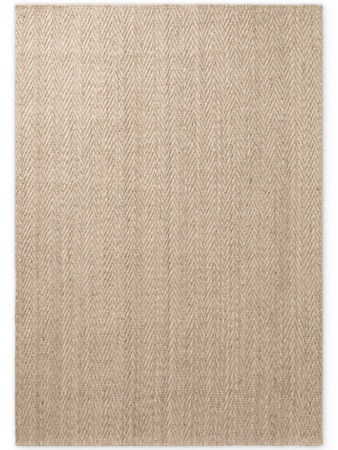 Juten vloerkleden - Villeroy & Boch 1851 jute vloerkleed Mirabelle Naturel Ivoor - Vloerkledenloods