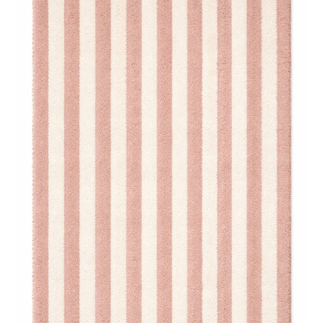 Katoenen Vloerkleden - Lorena Canals Cabana Lines katoenen vloerkleed Stripes Naturel/Vintage Nude - Vloerkledenloods
