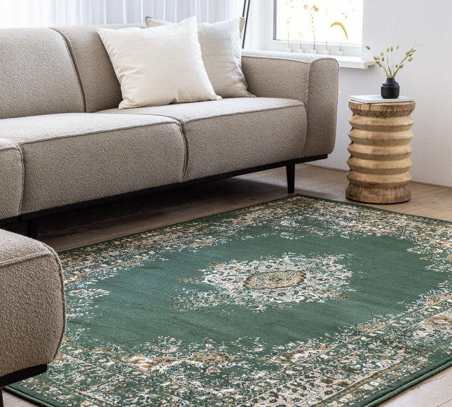 Vintage Vloerkleed Keshan Groen
