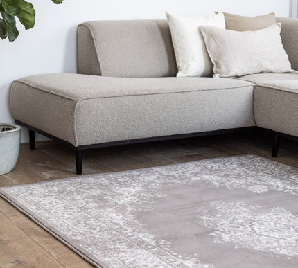 Vintage Vloerkleed Keshan Taupe/Bruin