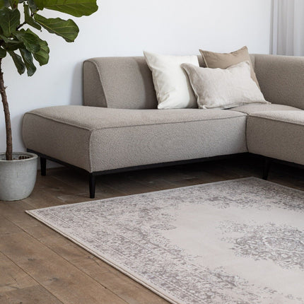 Vintage Vloerkleed Keshan Zand/Beige