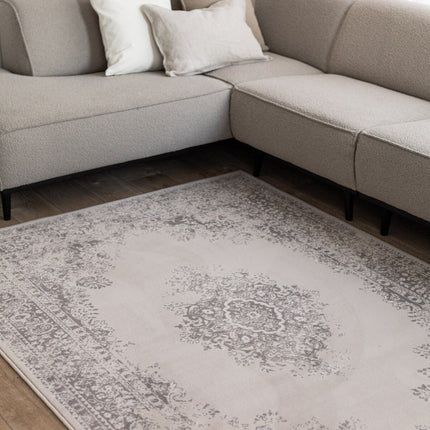 Vintage Vloerkleed Keshan Zand/Beige