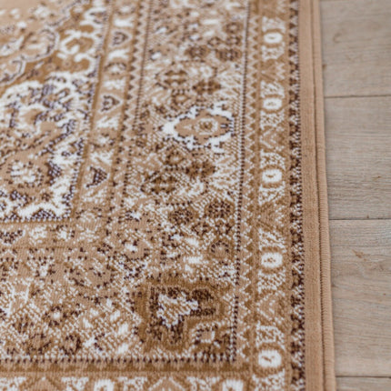 Vintage Vloerkleed Keshan Cognac/Bruin