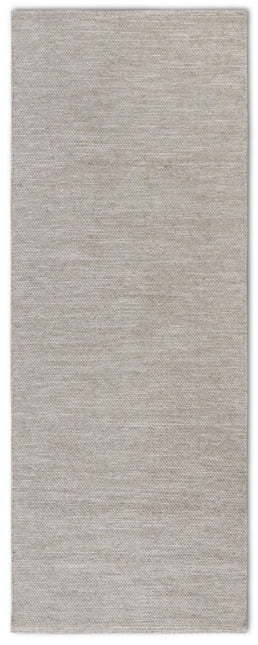 Lopers - Elle Decoration Delhi wollen loper Pradesh Linnenwit - Vloerkledenloods