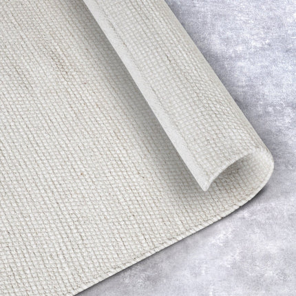 Lopers - Elle Decoration Delhi wollen loper Pradesh Naturel/Wit - Vloerkledenloods
