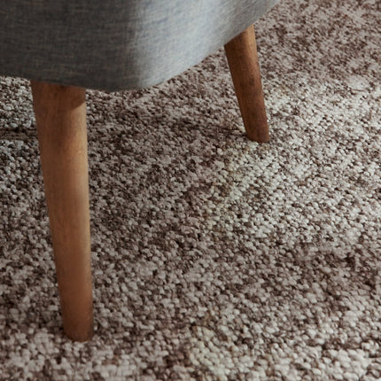 Lopers - Elle Decoration Rocco loper in wol-look Rocco Taupe/Multicolor - Vloerkledenloods