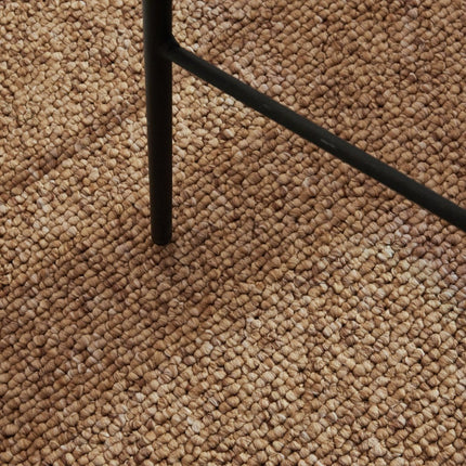 Lopers - Elle Decoration Rocco loper in wol-look Rocco/Karamel - Vloerkledenloods