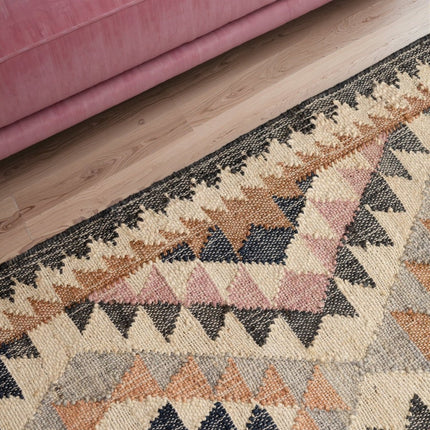 Lopers - Elle Decoration Roya Afghaans kelim loper Parsa Crème/Multicolor - Vloerkledenloods