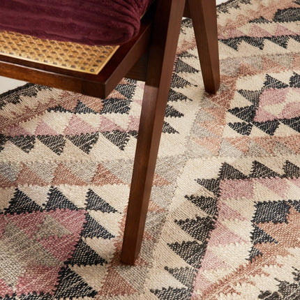Lopers - Elle Decoration Roya Afghaans kelim loper Parsa Crème/Multicolor - Vloerkledenloods