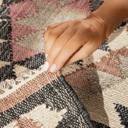 Lopers - Elle Decoration Roya Afghaans kelim loper Parsa Crème/Multicolor - Vloerkledenloods