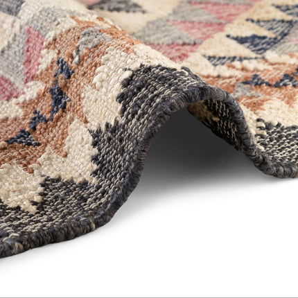 Lopers - Elle Decoration Roya Afghaans kelim loper Parsa Crème/Multicolor - Vloerkledenloods