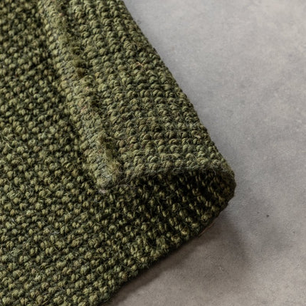 Lopers - Hanse Home bouclé juten loper Jaipur Junglegroen - Vloerkledenloods