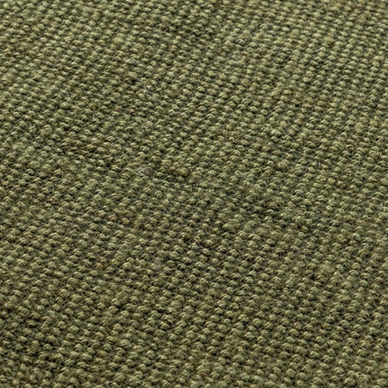 Lopers - Hanse Home bouclé juten loper Jaipur Junglegroen - Vloerkledenloods