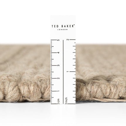 Lopers - Ted Baker Camden wollen loper Parker Beige - Vloerkledenloods