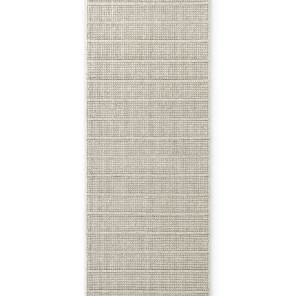 Lopers - Ted Baker Camden wollen loper Parker Naturel Wit - Vloerkledenloods