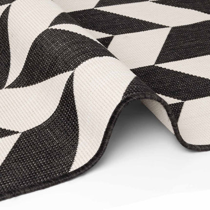 Lopers - Ted Baker Haringey buitenloper Terrick Zwart/Wit - Vloerkledenloods