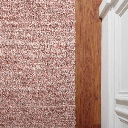 Lopers - Ted Baker Notting Hill zacht bouclé kortpolig loper Portobello Roestroze - Vloerkledenloods