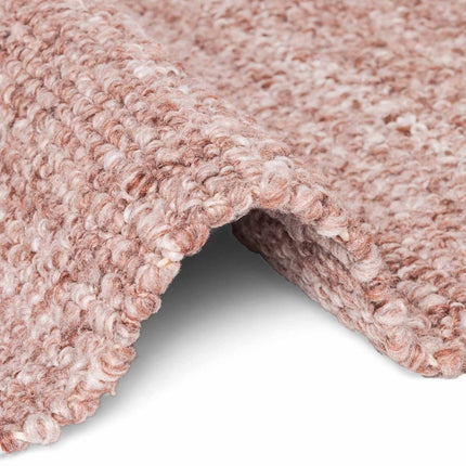 Lopers - Ted Baker Notting Hill zacht bouclé kortpolig loper Portobello Roestroze - Vloerkledenloods