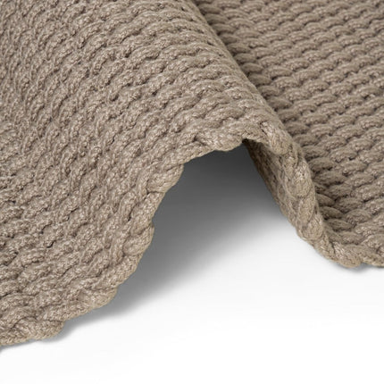 Lopers - Ted Baker Southwark binnen- en buitenloper Rope Beige Grijs - Vloerkledenloods