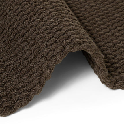 Lopers - Ted Baker Southwark binnen- en buitenloper Rope Bruin - Vloerkledenloods