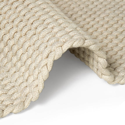 Lopers - Ted Baker Southwark binnen- en buitenloper Rope Crème - Vloerkledenloods