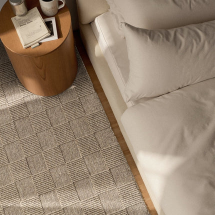 Lopers - Villeroy & Boch 1766 wollen loper Scala Grijs Beige - Vloerkledenloods