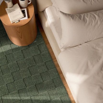 Lopers - Villeroy & Boch 1766 wollen loper Scala Groen - Vloerkledenloods