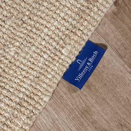 Lopers - Villeroy & Boch 1791 jute loper Rosalie Naturel Wit - Vloerkledenloods