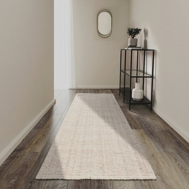 Lopers - Villeroy & Boch 1791 jute loper Rosalie Zuiver Wit - Vloerkledenloods