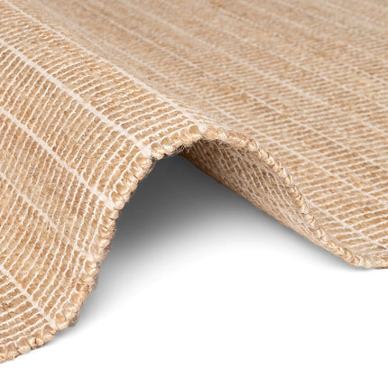 Lopers - Villeroy & Boch 1829 jute loper Birka Naturel Goud - Vloerkledenloods